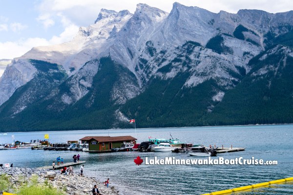 Canadian Rockies Banff Lake Minnewanka Boat Cruise