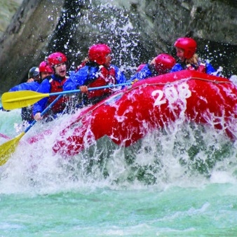 Whitewater Rafting on Jasper's Fraser River