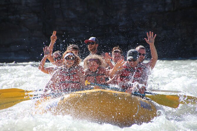 Rafting Athabasca Falls River Run in Jasper