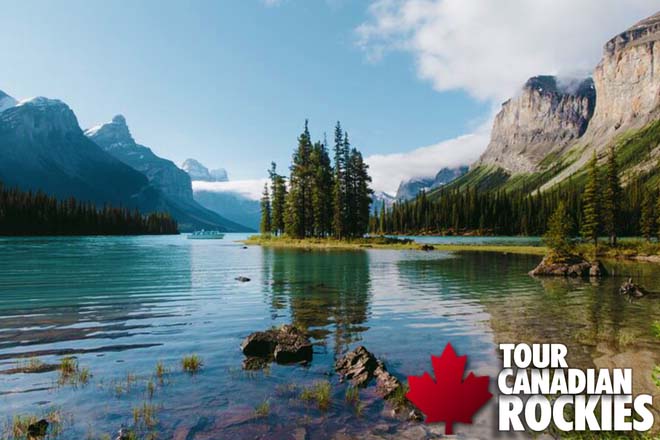 5hr Jasper Wildlife and Waterfalls Tour with Maligne Lake Boat Cruise